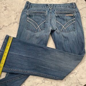 William Rast Womens Jeans Size 29 Medium Wash Savoy regular rise trouser